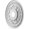 Ekena Millwork Baltimore PVC Medallion (Canopies up to 7 3/4"), 19"OD x 3 1/2"ID x 1"P, Metallic Champagne Mist CMP19BAECE - alternate 3